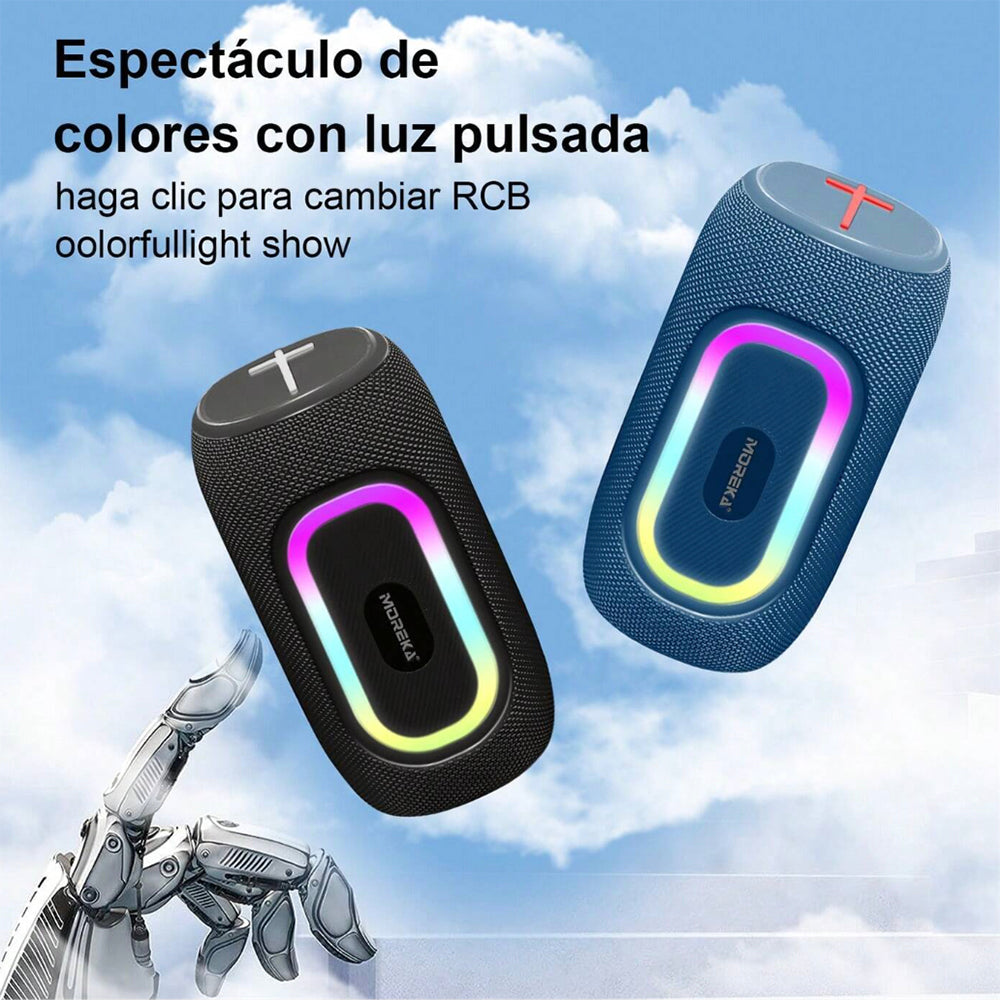Bocina Moreka 398 16W, Bluetooth, TF Card, Radio FM, USB - Imagen 6