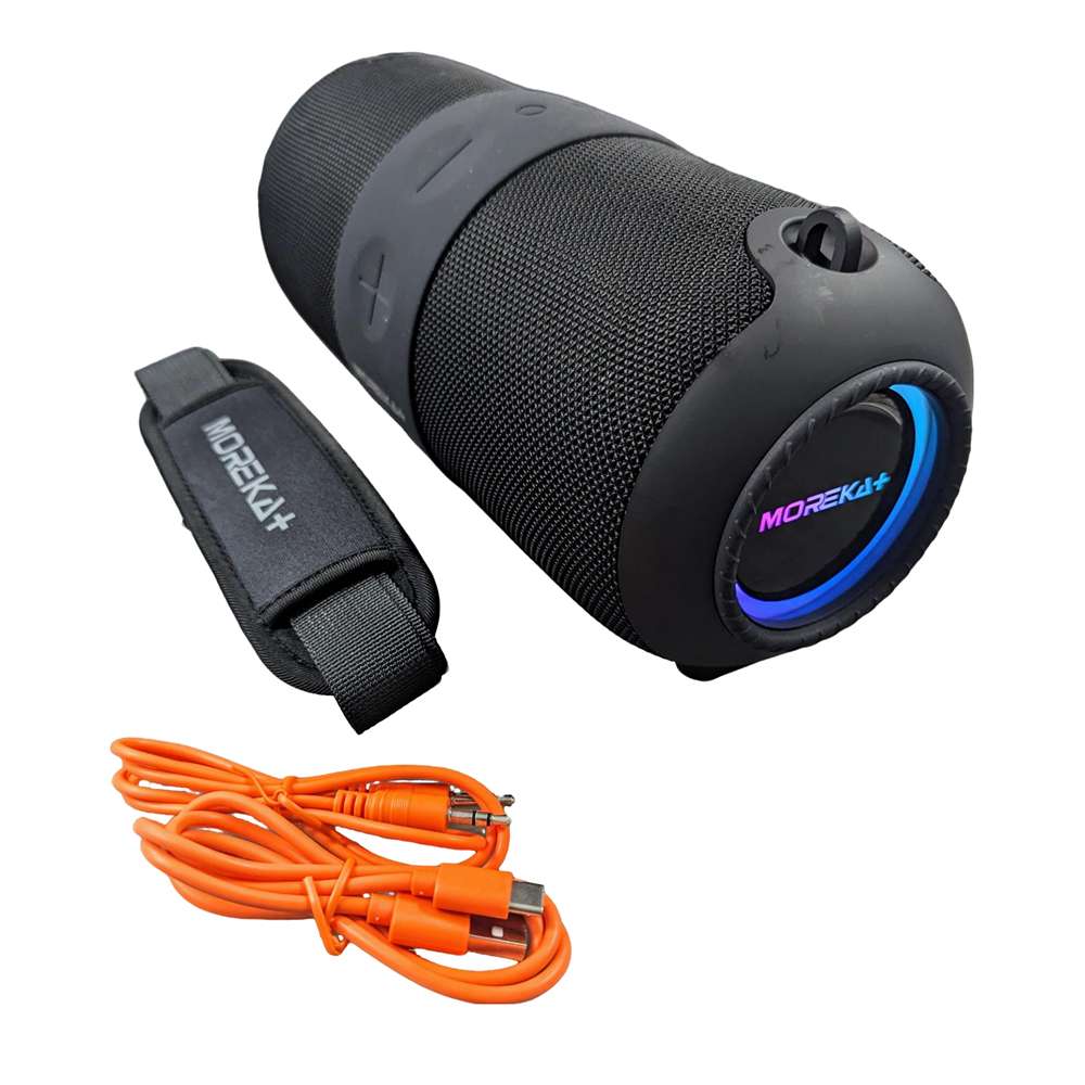 Bocina Moreka+ A6 60W, Bluetooth, TF Card, Radio FM, USB Contra Agua IPX6 - Imagen 7