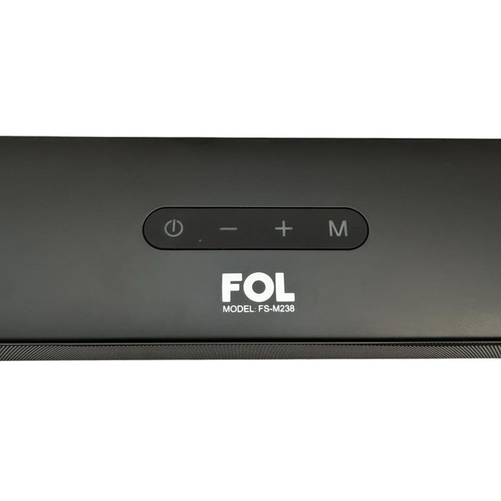 Barra de Sonido Bluetooth 70 watts 14.8V 2600mAh Puerto Óptico HDMI FOL FS-M238 - Imagen 7
