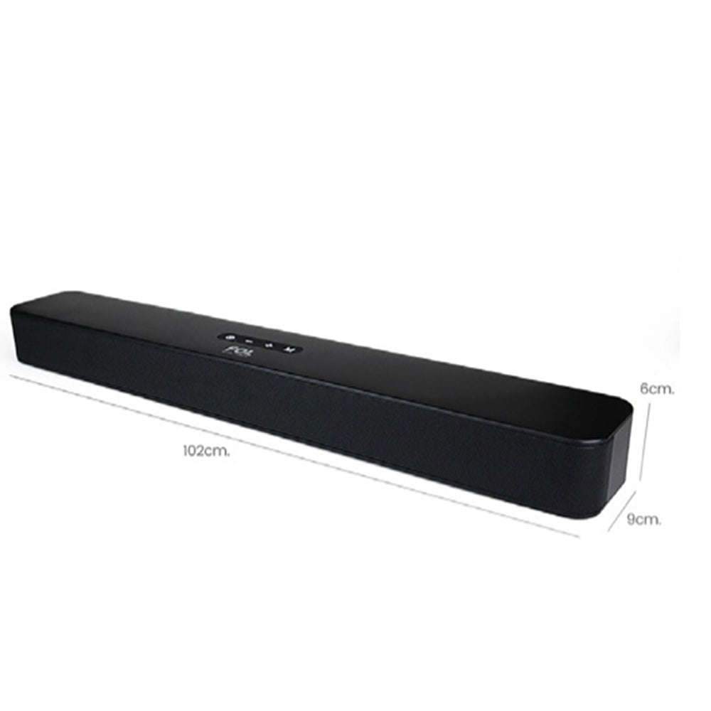 Barra de Sonido Bluetooth 70 watts 14.8V 2600mAh Puerto Óptico HDMI FOL FS-M238 - Imagen 9