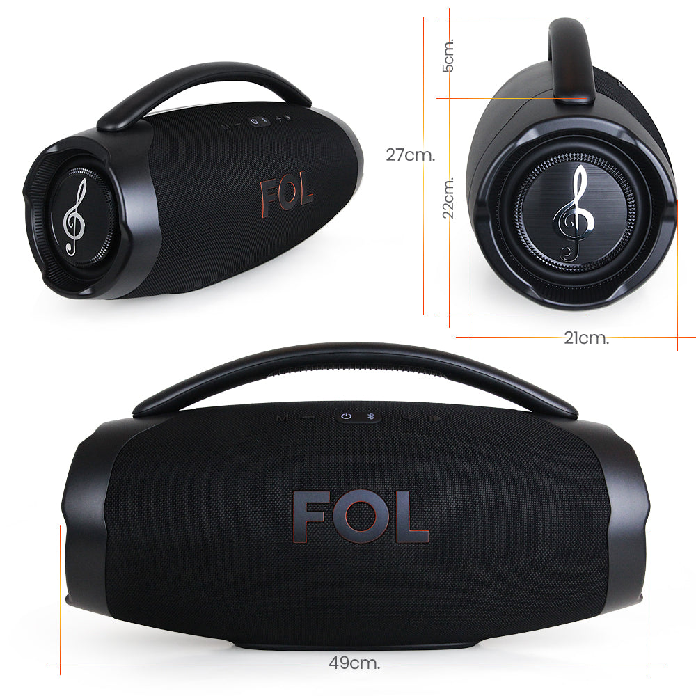 Bocina Bluetooth, contra agua 110W 6000mAh FOL FS-R207 - Imagen 4