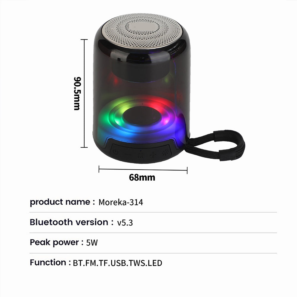 Bocina Moreka 314 Bluetooth TF Card USB - Imagen 8