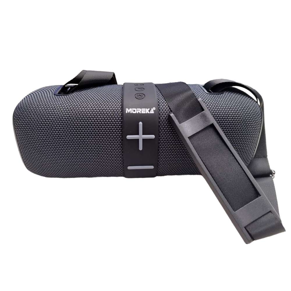 Bocina Bluetooth Moreka 385 Radio FM Resistente al agua 20W - Imagen 11