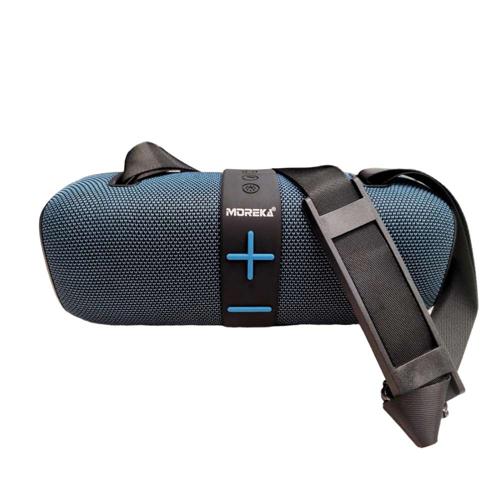 Bocina Bluetooth Moreka 385 Radio FM Resistente al agua 20W - Imagen 12