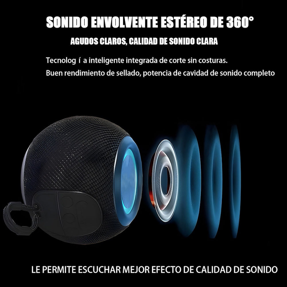 Bocina Moreka M-337, Bluetooth, TF Card, Radio FM, USB - Imagen 4