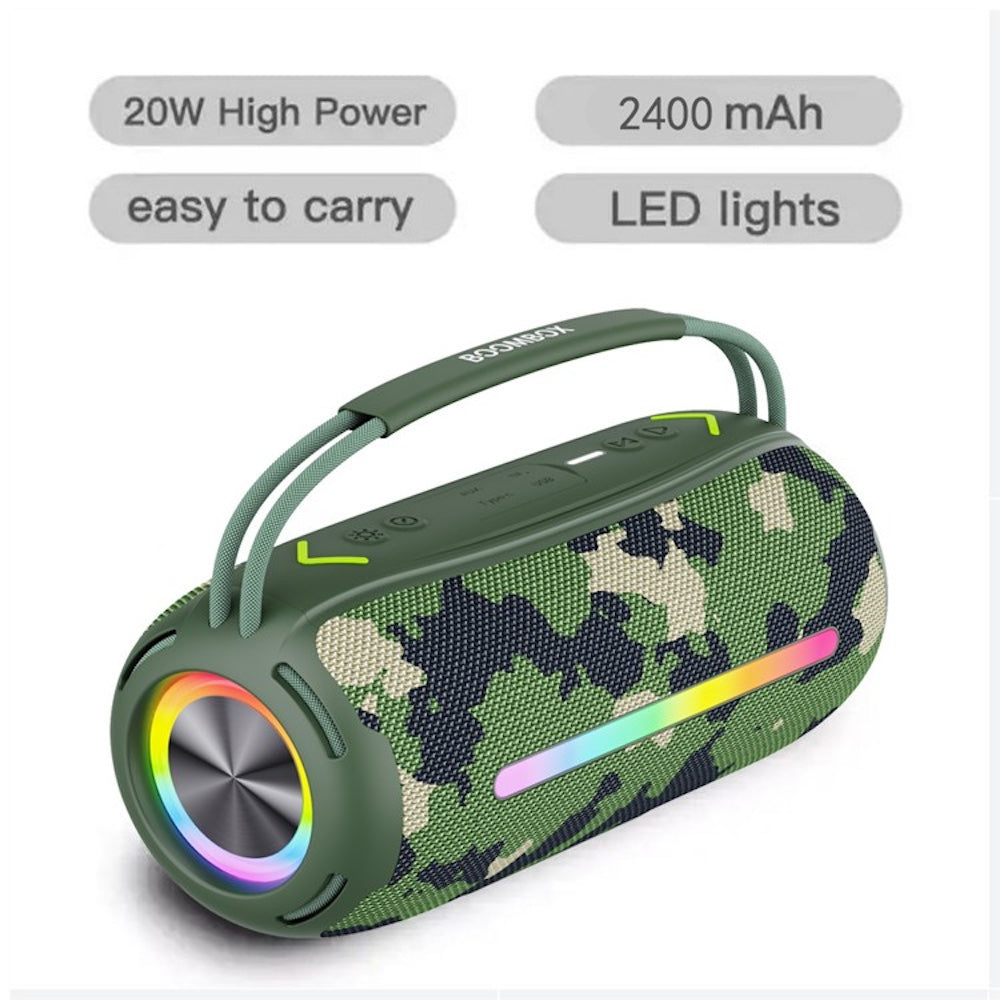Bocina Bluetooth IPX6 20W Moreka 378 - Imagen 5