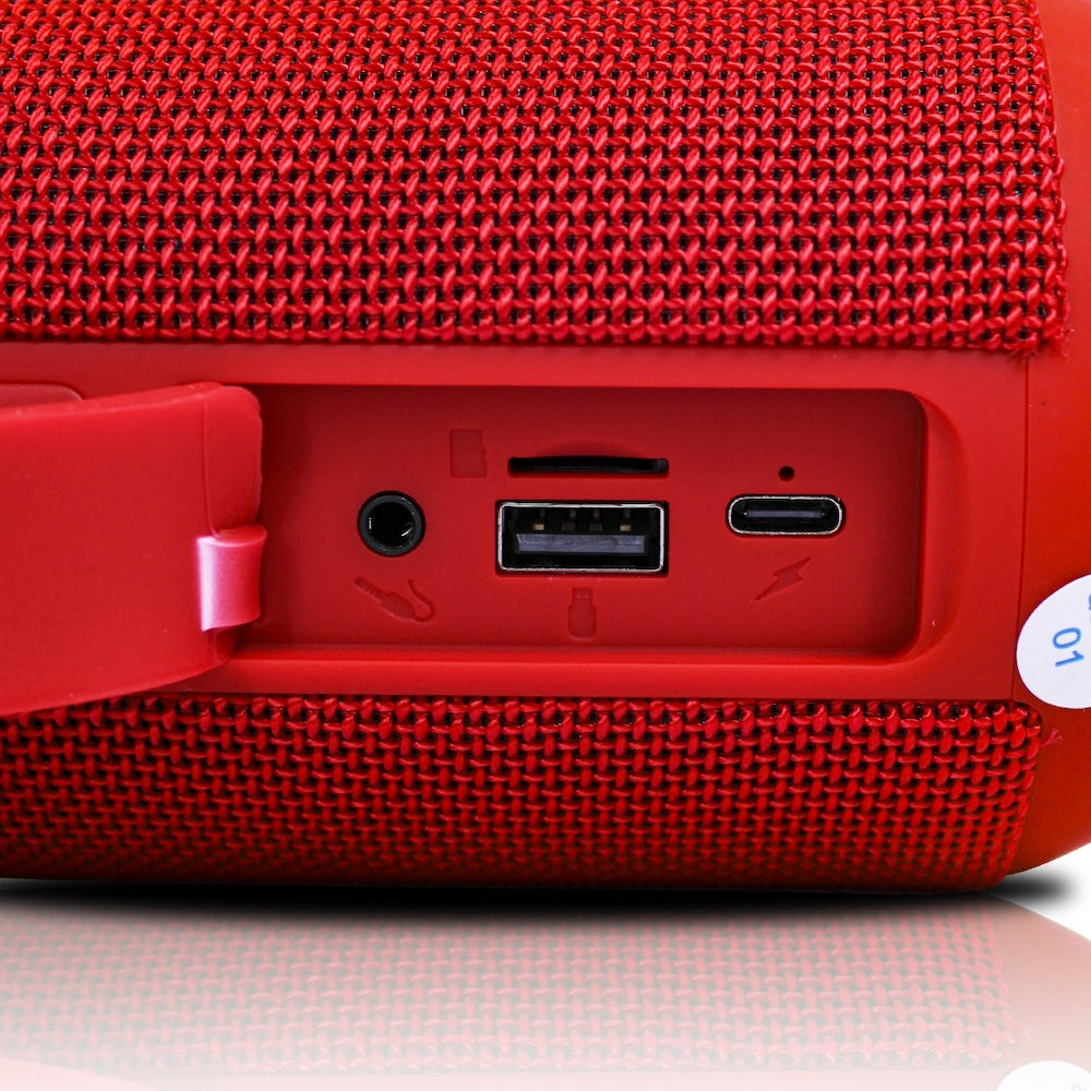 Bocina Moreka 401 16W, Bluetooth, TF Card, Radio FM, USB Contra Agua IPX5 - Imagen 9