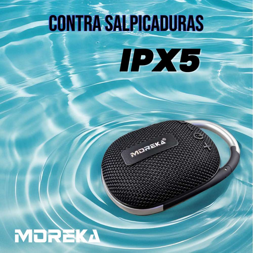 Bocina Moreka 403 RGB, Bluetooth, TF Card, Radio FM, USB - Imagen 3