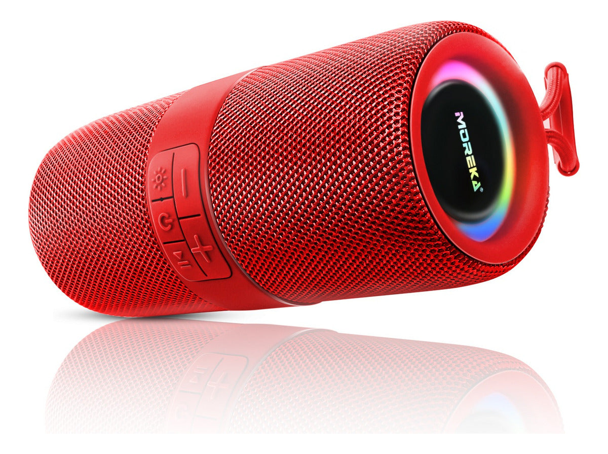 Bocina Moreka 406 RGB, Bluetooth, TF Card, Radio FM, USB - Imagen 13