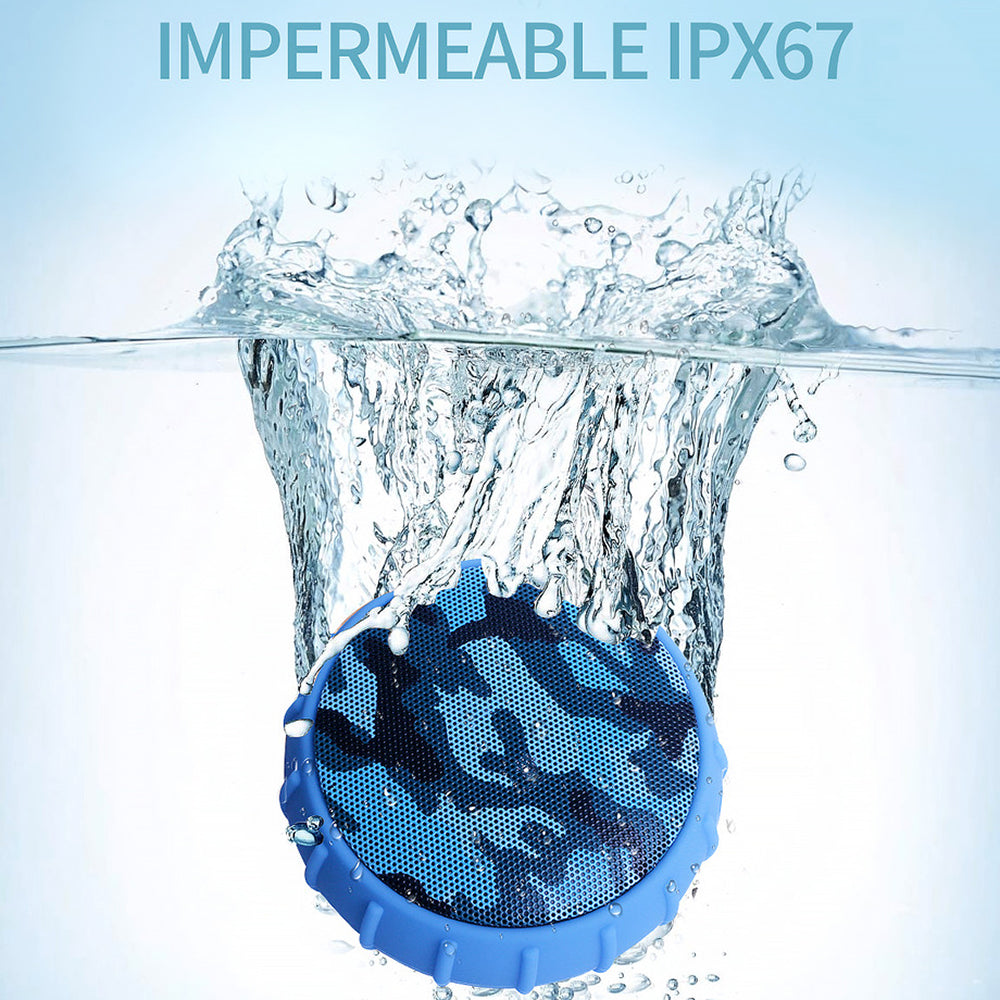 Bocina Moreka 407 5W, Bluetooth, TF Card, Radio FM, USB Contra Agua IPX6 - Imagen 5