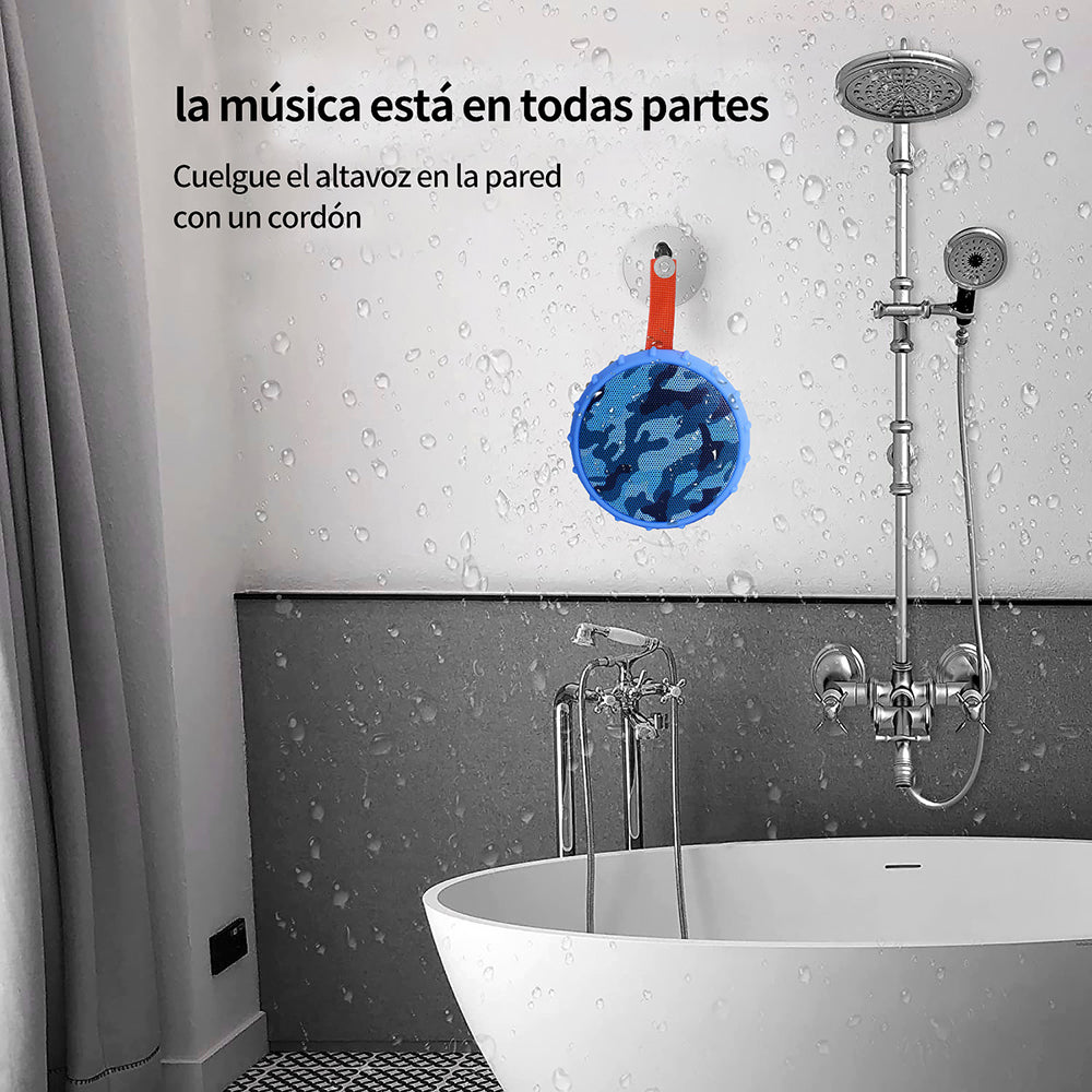 Bocina Moreka 407 5W, Bluetooth, TF Card, Radio FM, USB Contra Agua IPX6 - Imagen 10