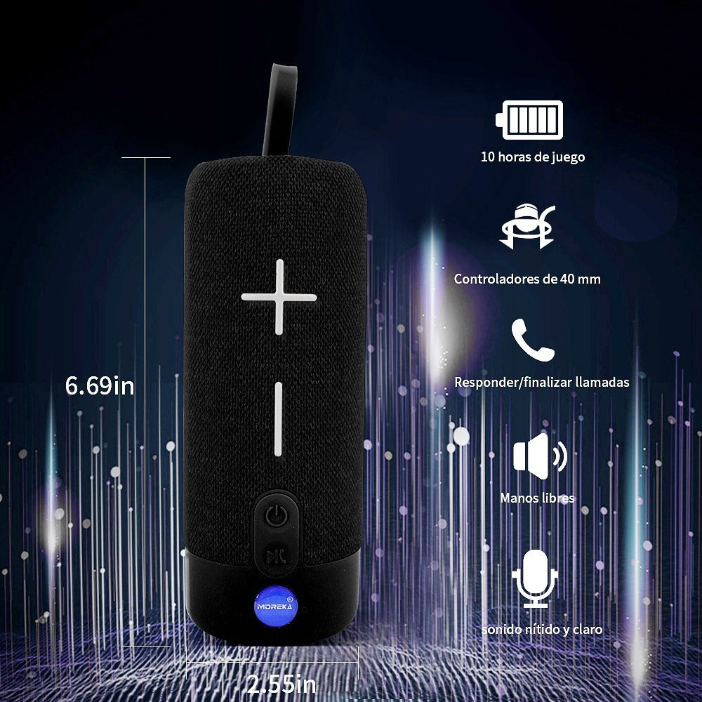 Bocina Portátil Bluetooth Recargable altavoces Portátiles 619 - Imagen 4