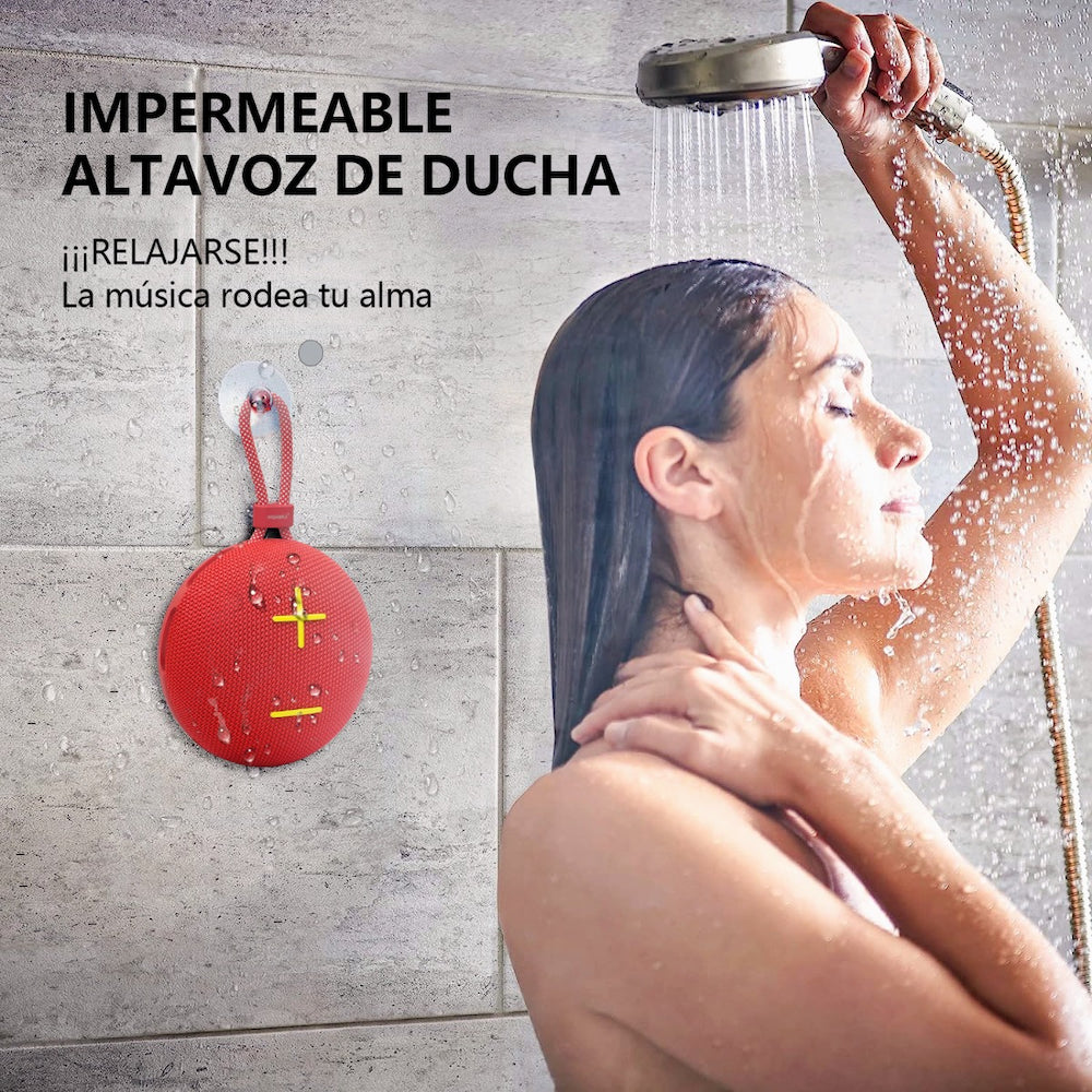Bocina Bluetooth Moreka 374 Resistente al agua IPX6, Radio FM, USB, Micro SD - Imagen 7