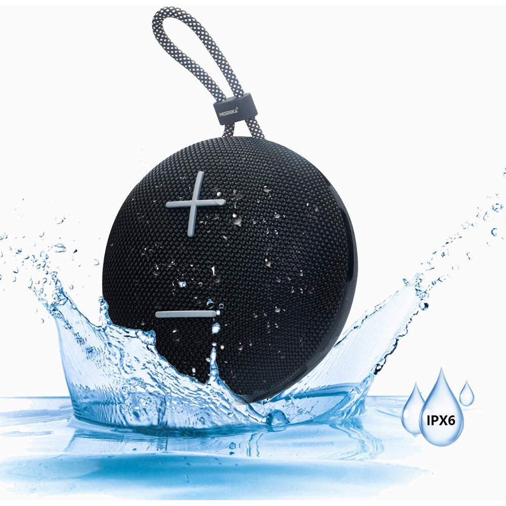 Bocina Bluetooth Moreka 374 Resistente al agua IPX6, Radio FM, USB, Micro SD - Imagen 8