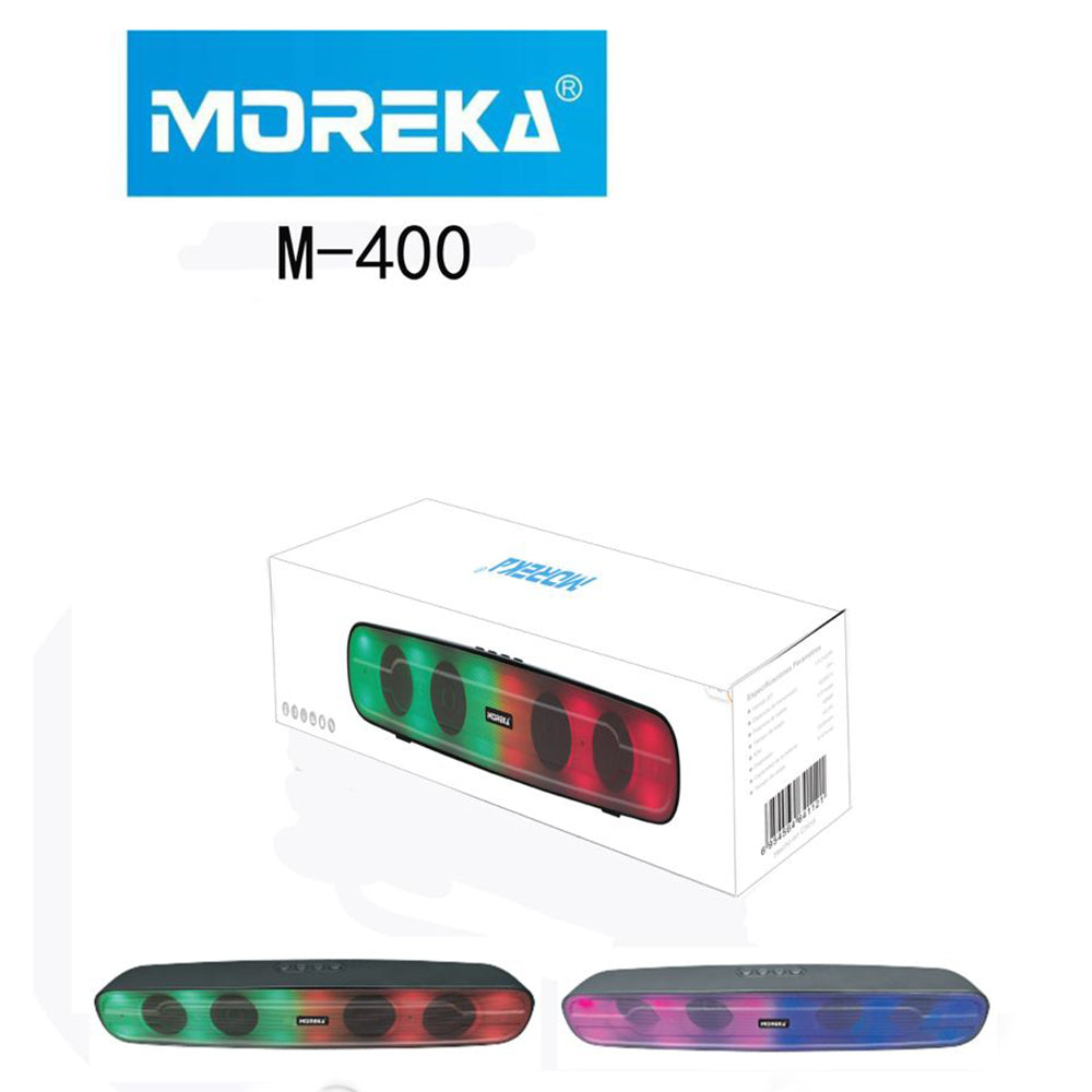 Bocina Moreka M400, Bluetooth, TF Card, Radio FM, USB - Imagen 3