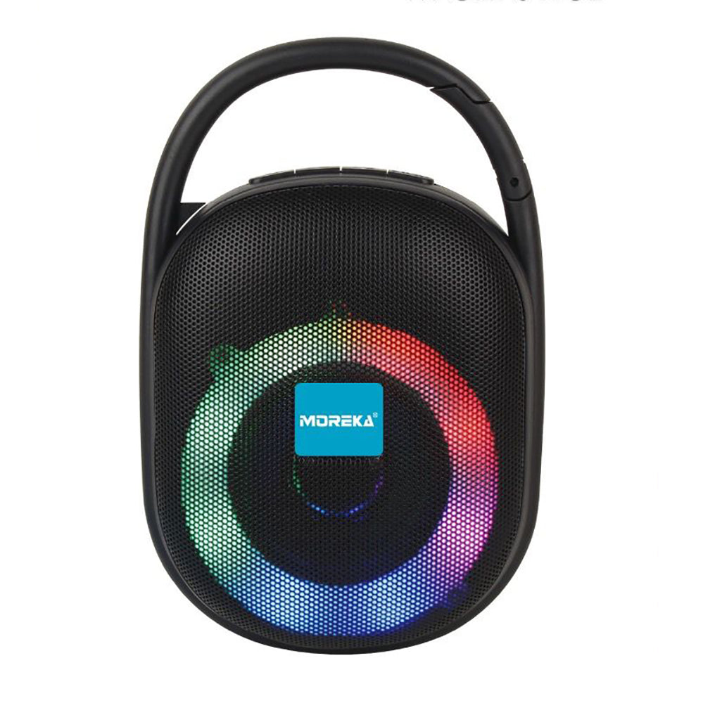 Bocina Moreka M-CLIP5 RGB, Bluetooth, TF Card, Radio FM, USB - Imagen 1