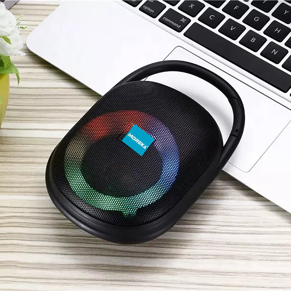 Bocina Moreka M-CLIP5 RGB, Bluetooth, TF Card, Radio FM, USB - Imagen 9