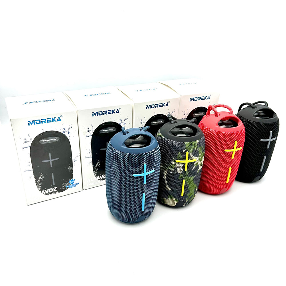 Bocina Bluetooth Moreka 371 TF Card Radio FM Resistente al agua - Imagen 14