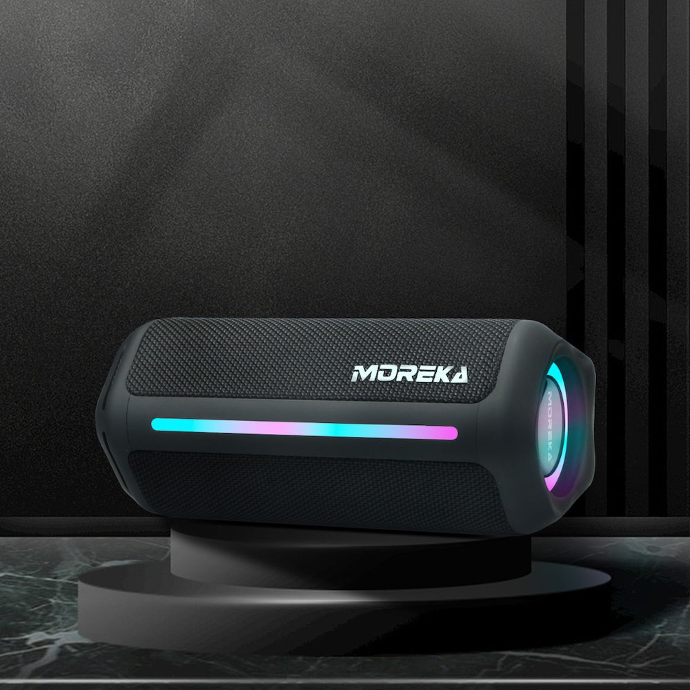 Bocina Bluetooth Moreka 375 Resistente al agua IPX6, Radio FM, USB, Micro SD - Imagen 2