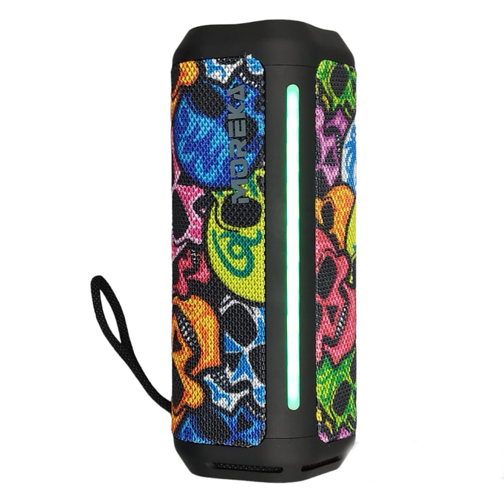 Bocina Bluetooth Moreka 375 Resistente al agua IPX6, Radio FM, USB, Micro SD - Imagen 12