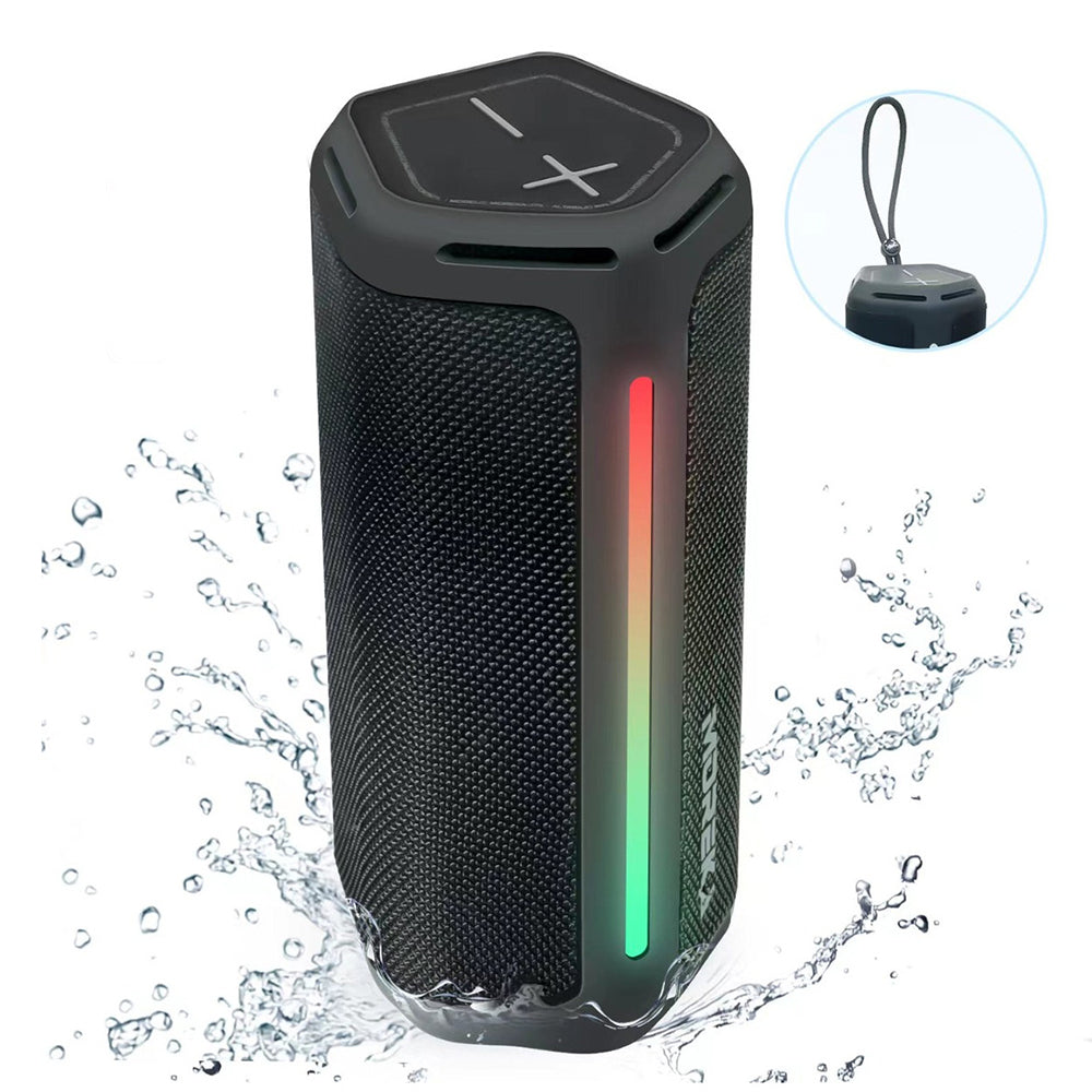 Bocina Bluetooth Moreka 375 Resistente al agua IPX6, Radio FM, USB, Micro SD - Imagen 9