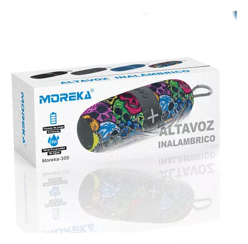 Bocina Bluetooth Moreka-300 TF Card Radio FM Resistente al agua - Imagen 2