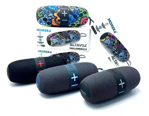 Bocina Bluetooth Moreka-300 TF Card Radio FM Resistente al agua - Imagen 13