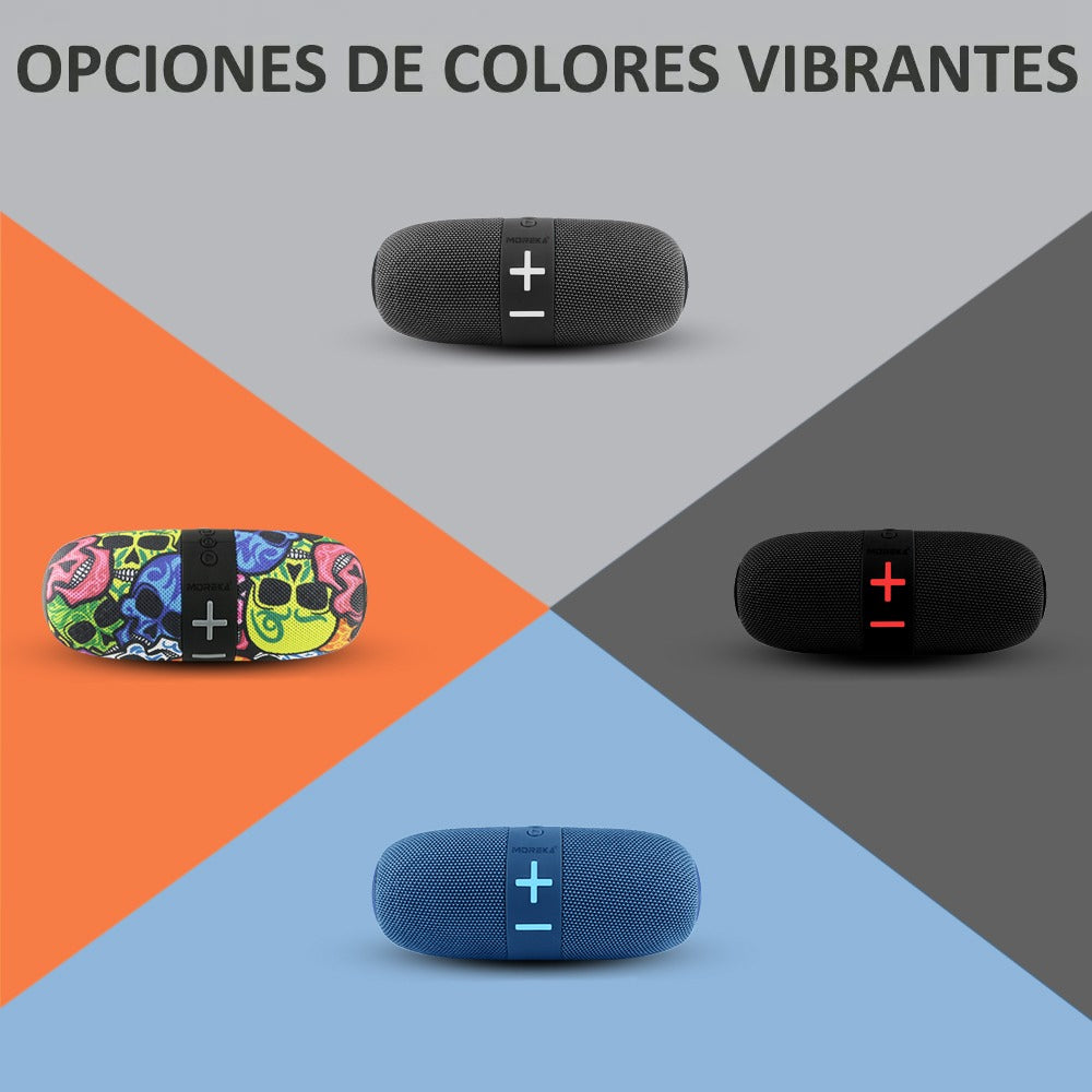 Bocina Bluetooth Moreka-300 TF Card Radio FM Resistente al agua - Imagen 7