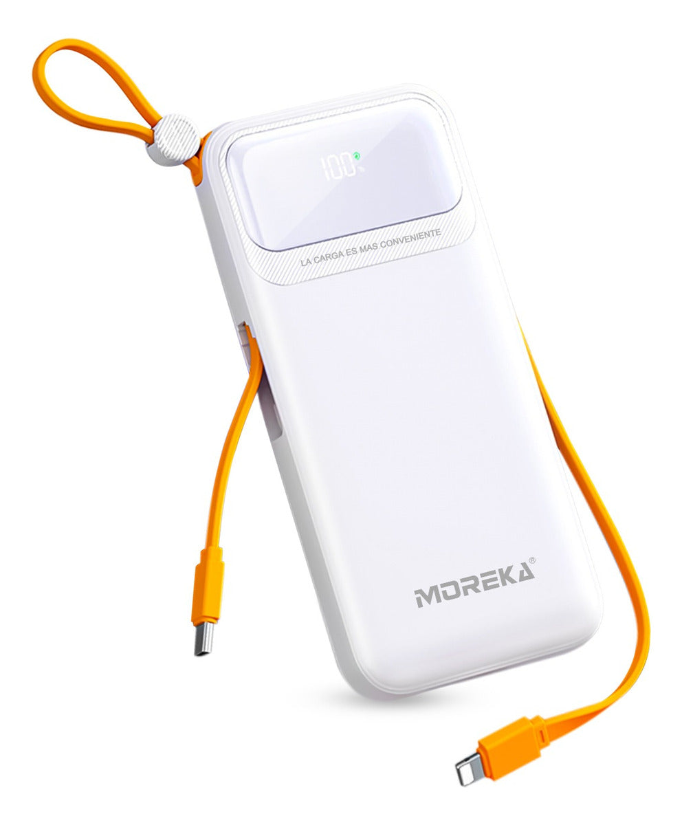 Power Bank Moreka K064 1000 mAh 37W 2 entredas 2 salidas