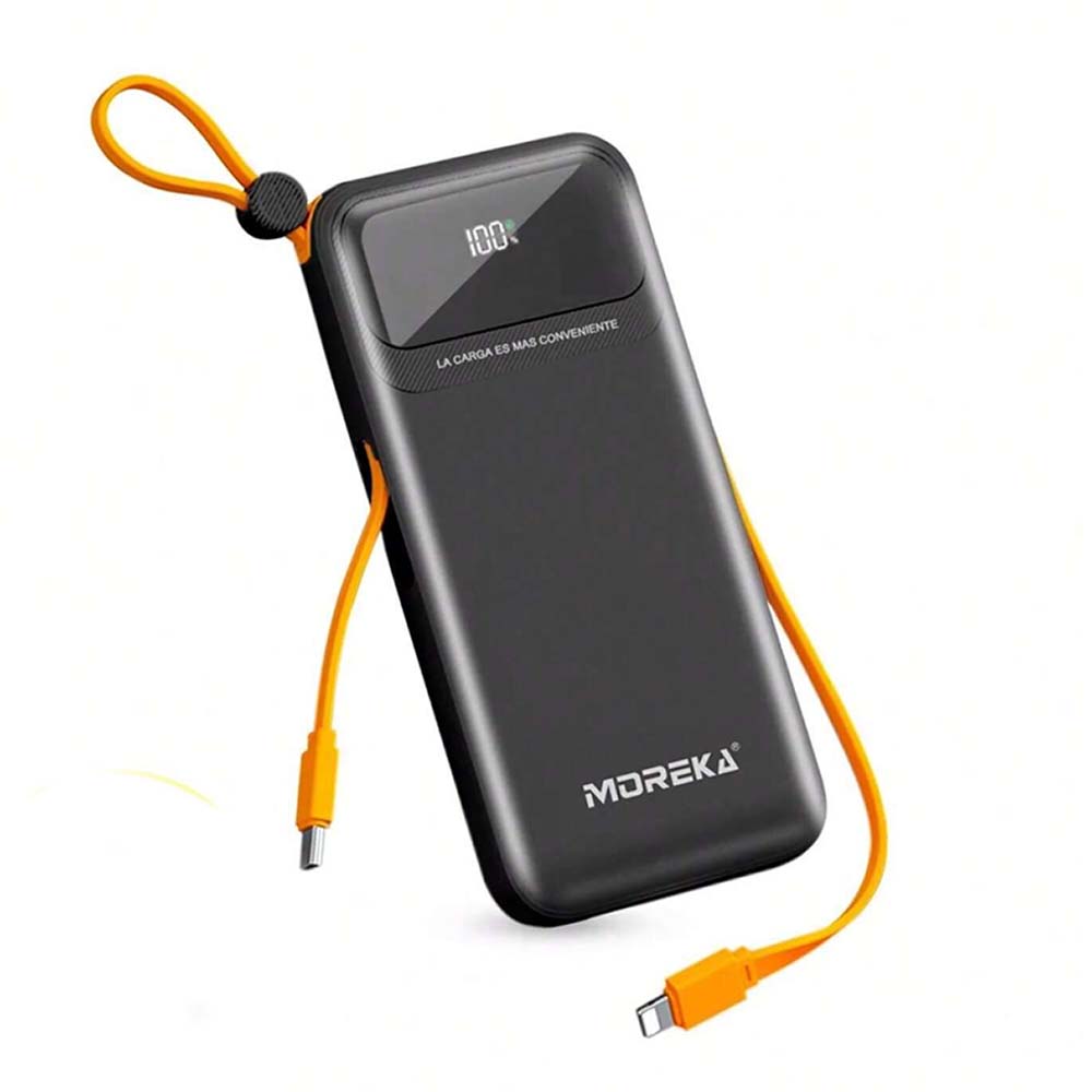 Power Bank Moreka K064 1000 mAh 37W 2 entredas 2 salidas - Imagen 13