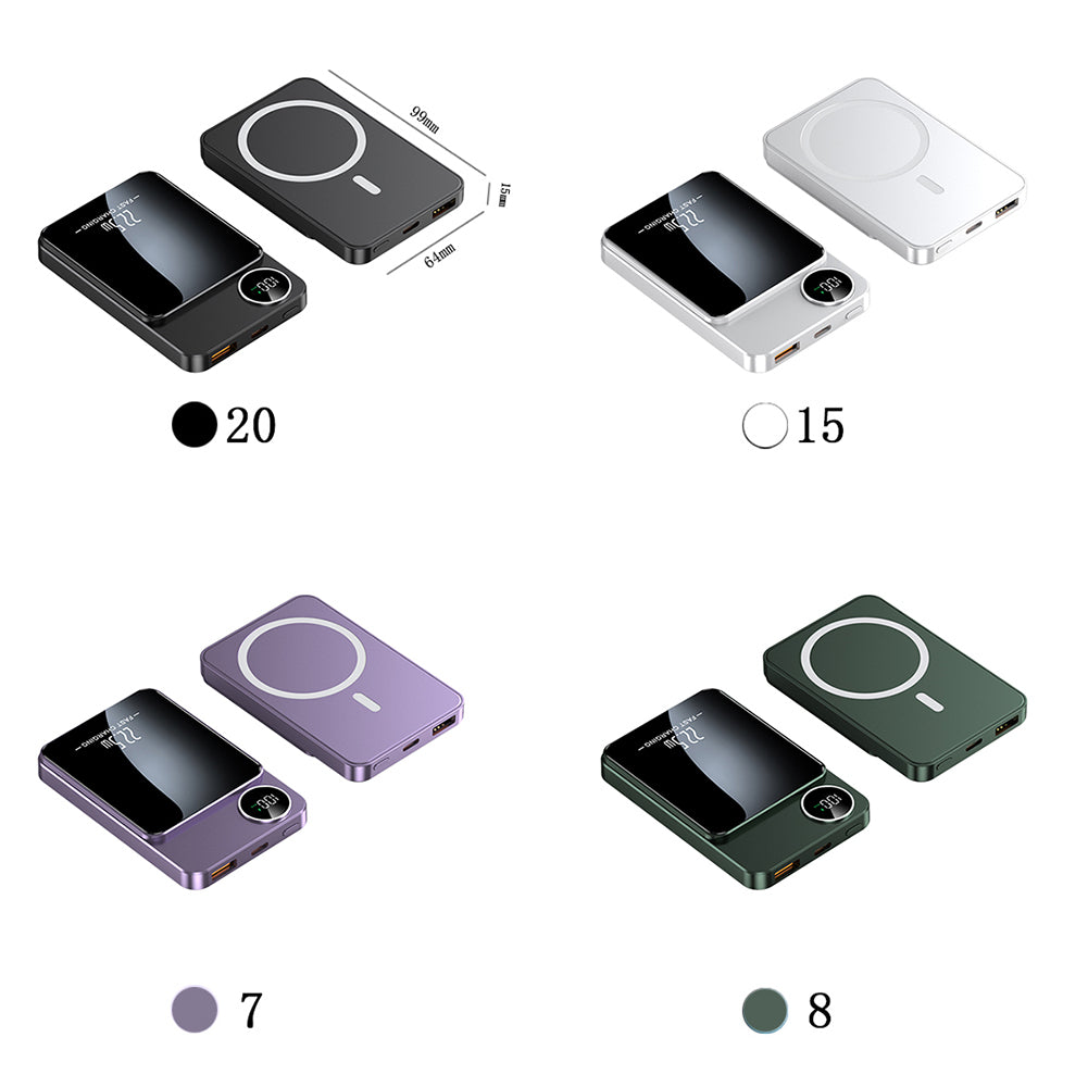 Power Bank Moreka K074 5000 mAh 18.5W inalámbrica 15W - Imagen 14