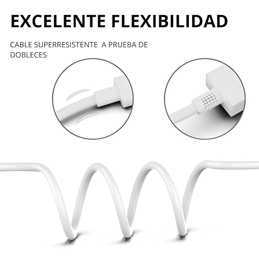 Cable Moreka Tipo C a C CB-43 45W carga rápida 2M - Imagen 6