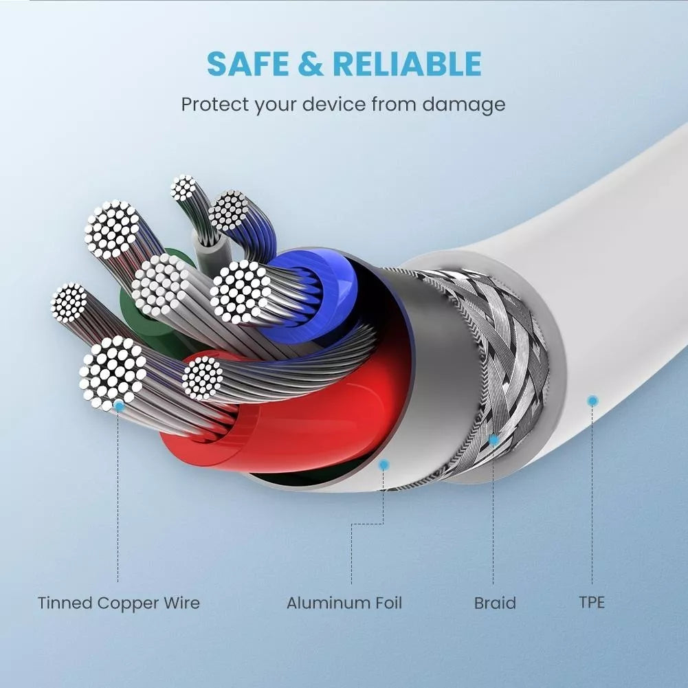 Cable Moreka Tipo C a C CB-43 45W carga rápida 2M - Imagen 7