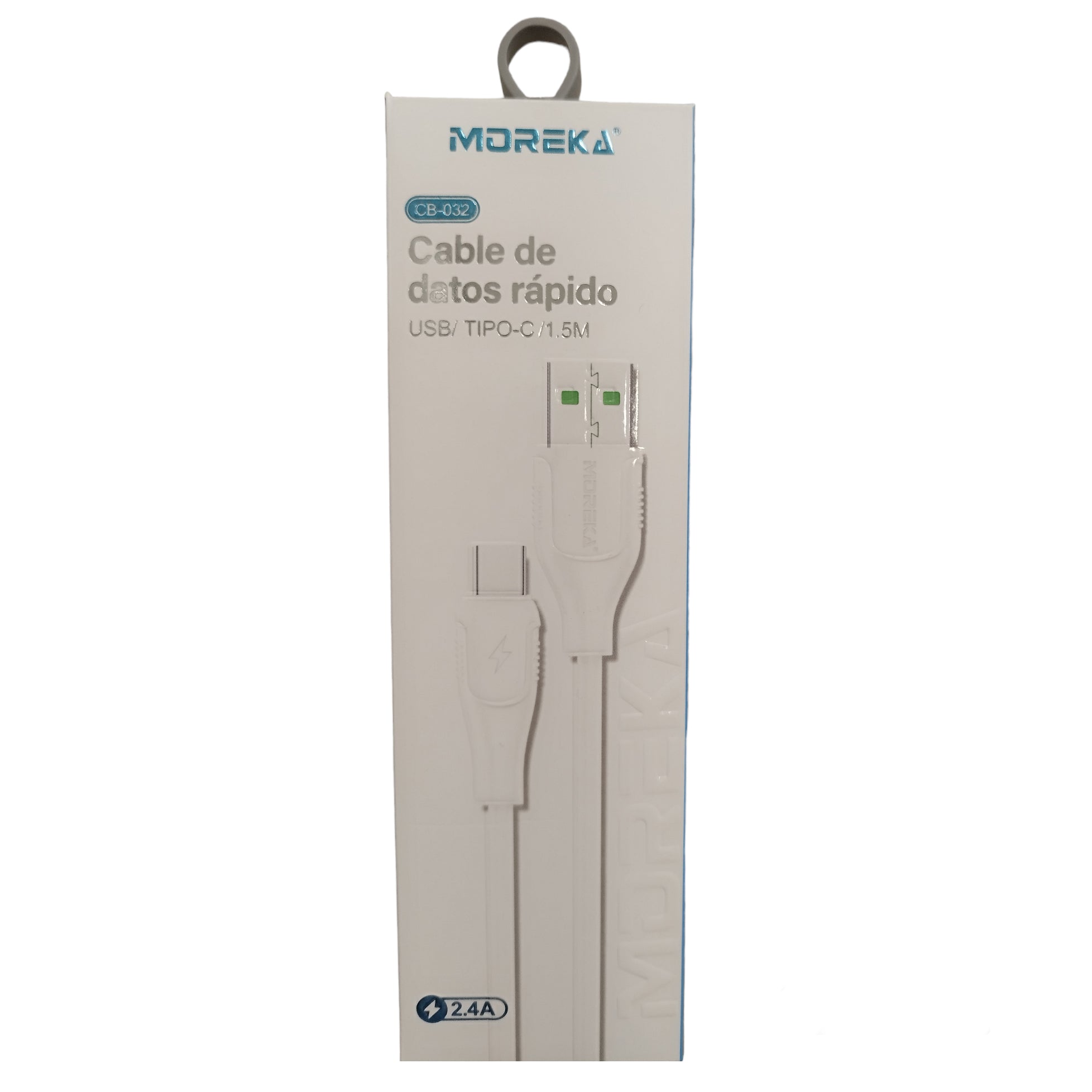Cable Tipo C CB-032 2.4A y Datos de 1.5 M - Imagen 3