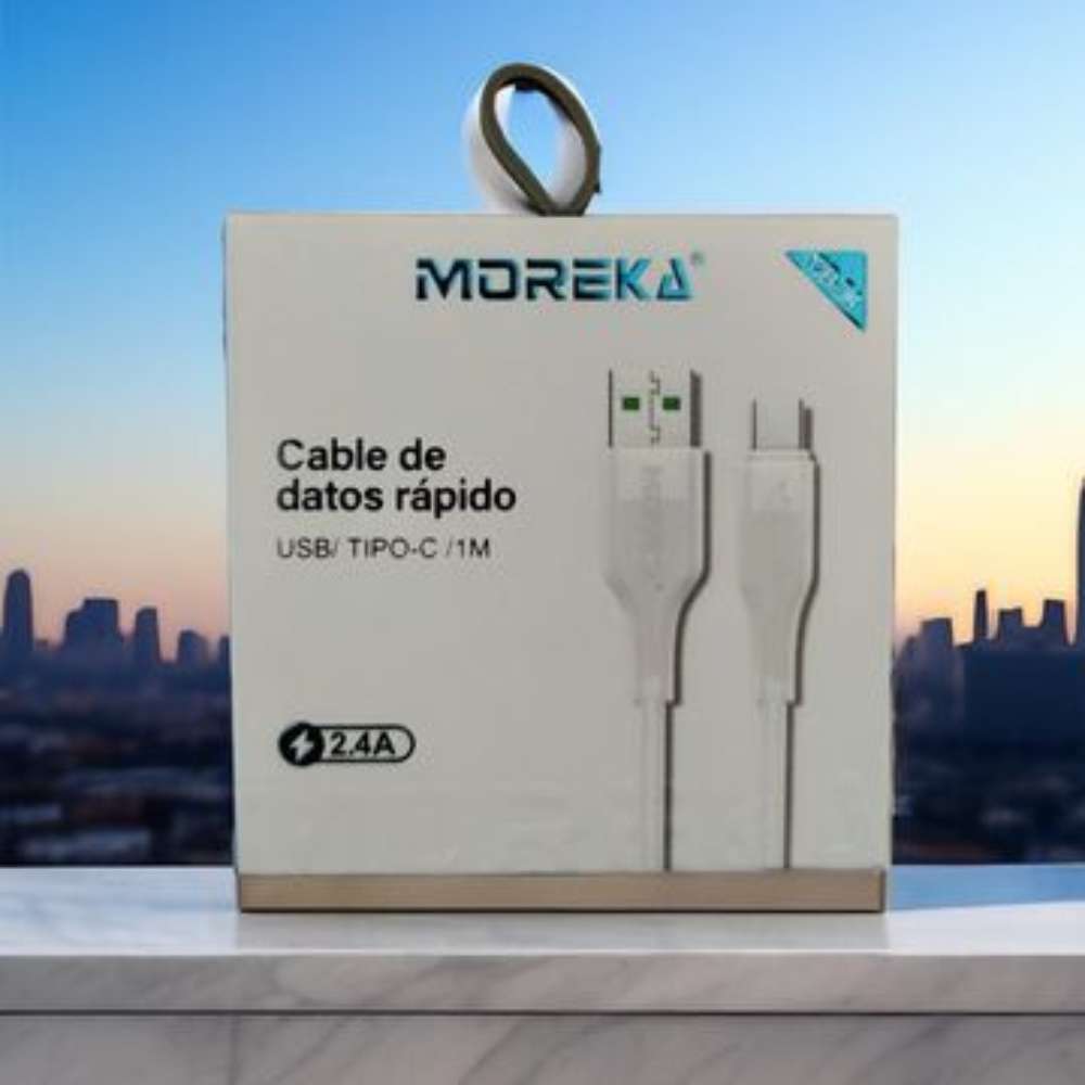 Cable Tipo C CB-34 2.4A y Datos de 1 M - Imagen 2