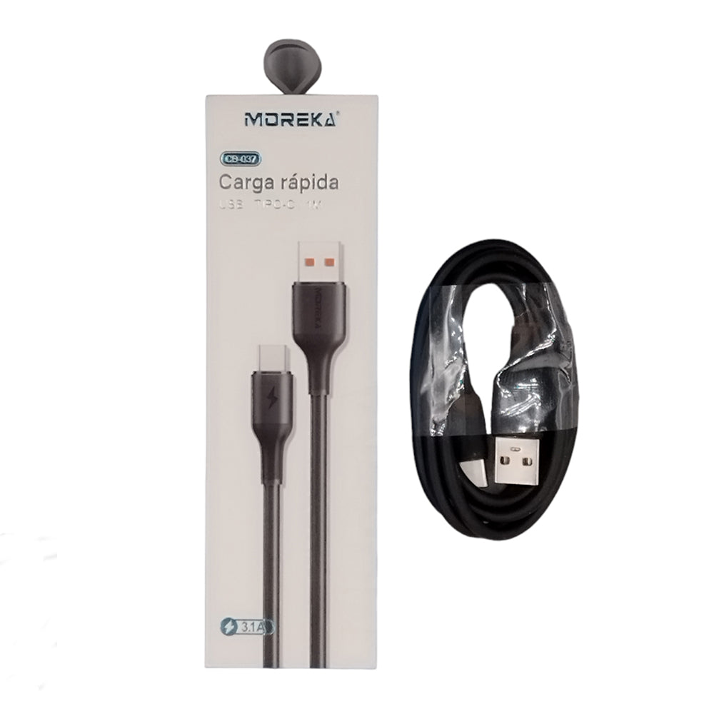 Cable Tipo C CB-037 3.1 A y Datos de 1 M - Imagen 8