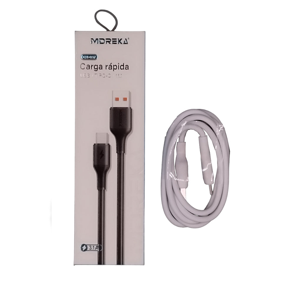 Cable Tipo C CB-037 3.1 A y Datos de 1 M - Imagen 9