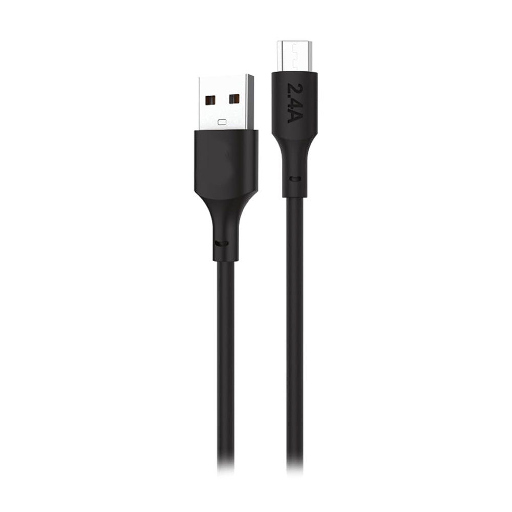 Cable Tipo V8 Micro USB, Moreka CB-35, 2.4 1 M.