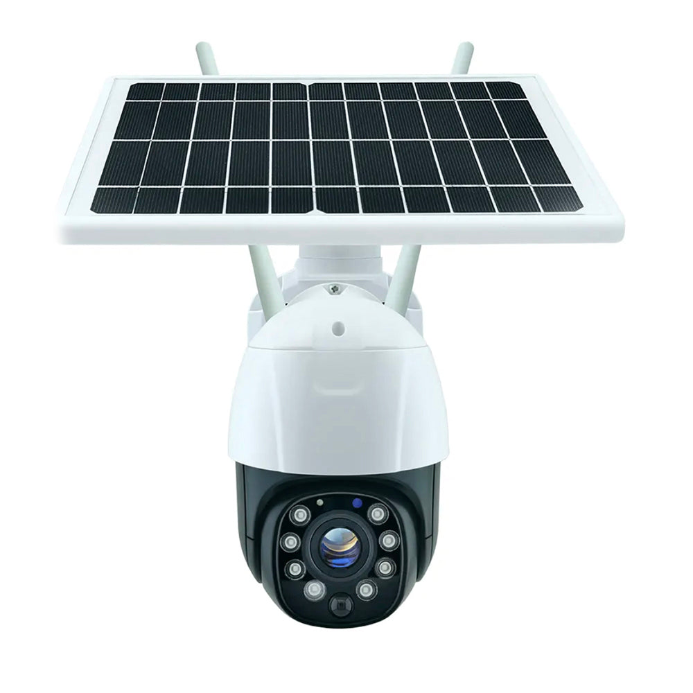 Cámara de Seguridad inalámbrica WiFi con Panel Solar Integrado Contra Agua IP66 JK-8181 - Imagen 1
