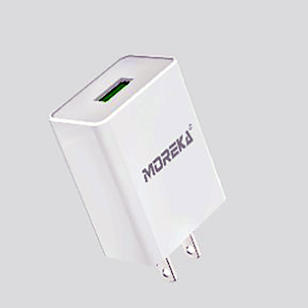 Cargador Moreka MR1275 2.1A, Cubo 10W Carga Rapida - Imagen 6