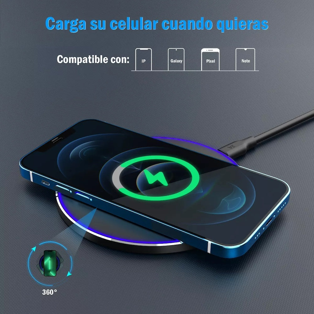 Cargador Magnetico Inálambrico 15W Moreka WX-004 - Imagen 7