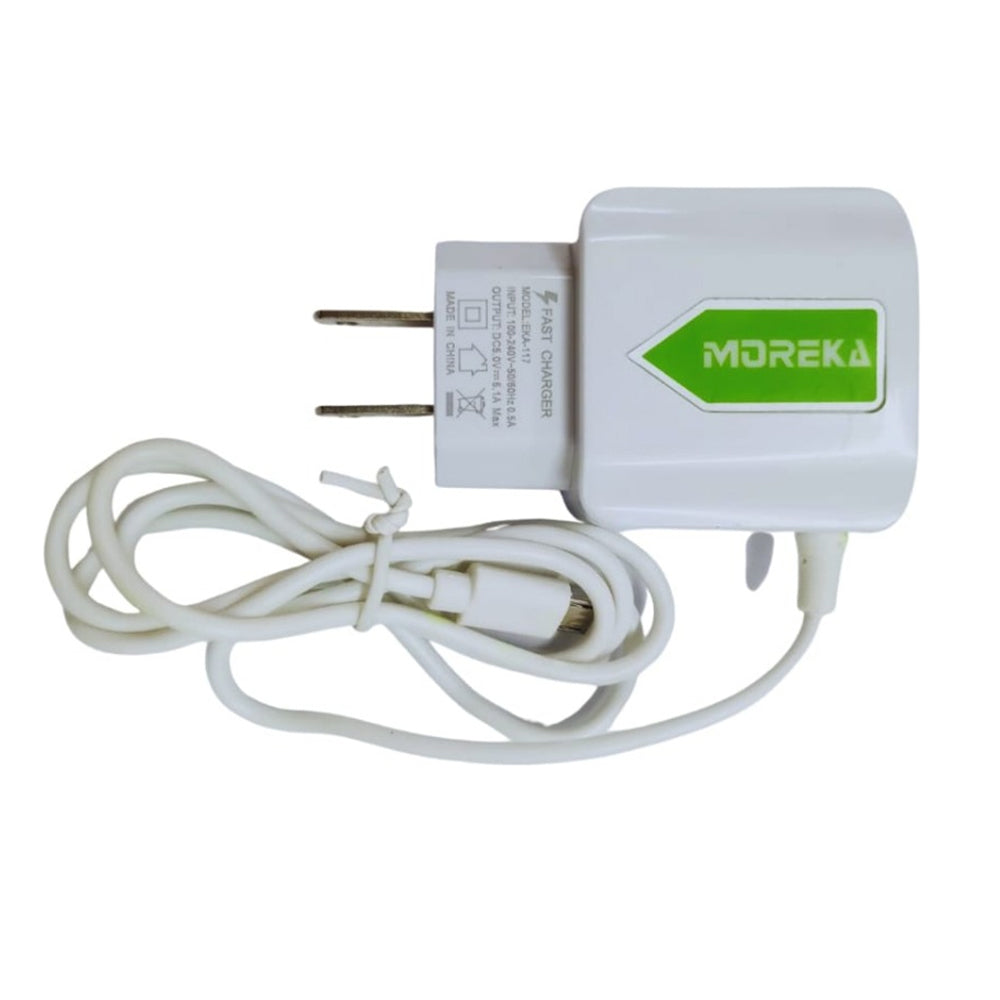 Cargador Moreka EKA 117 Cable Tipo V8 - Imagen 1
