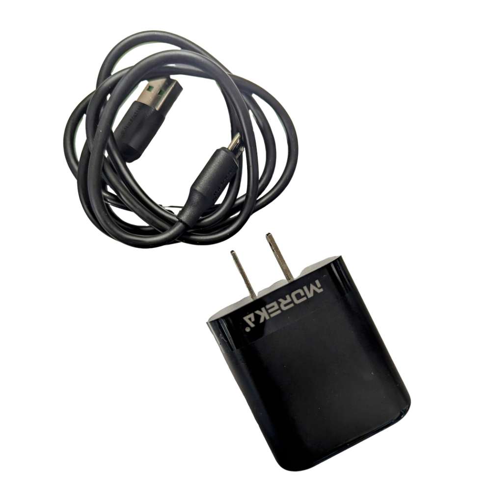 Cargador Moreka MR2886 2.4A Puerto USB incluye Cable Tipo V8 - Imagen 3