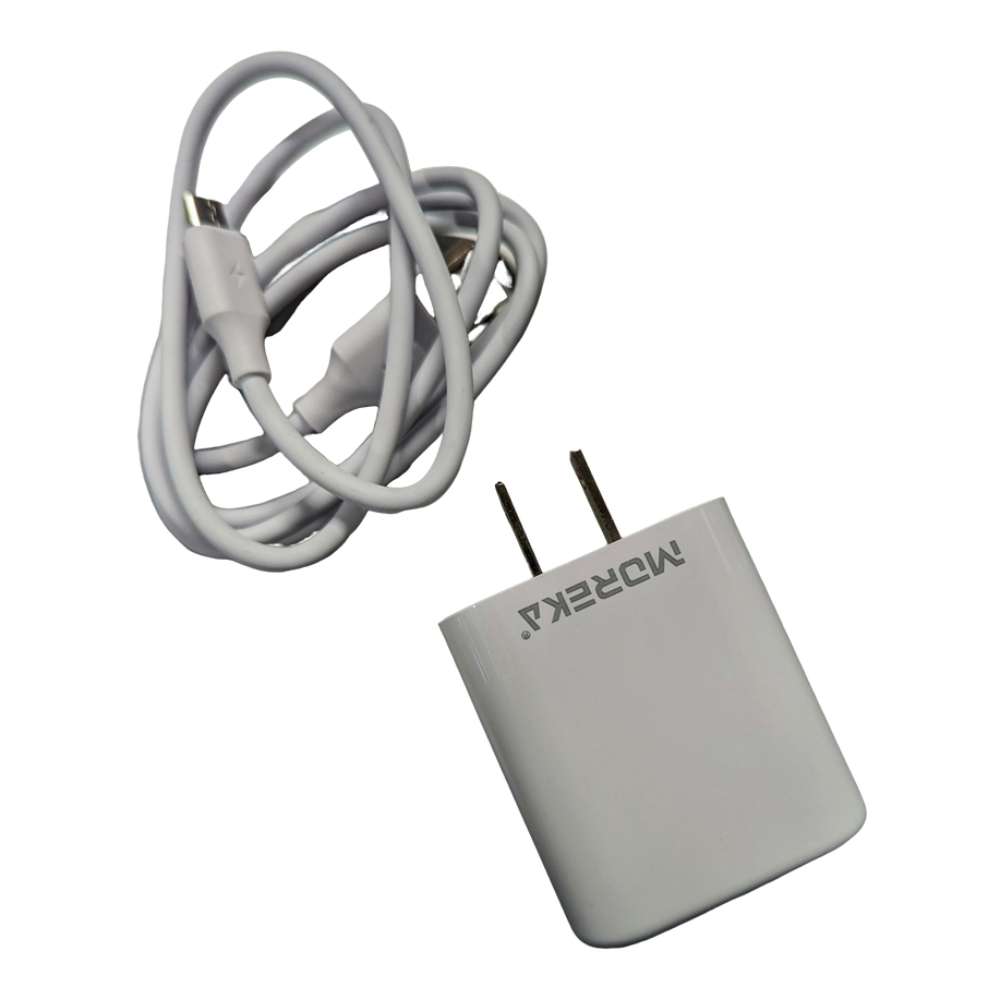 Cargador Moreka MR2886 2.4A Puerto USB incluye Cable Tipo V8 - Imagen 5