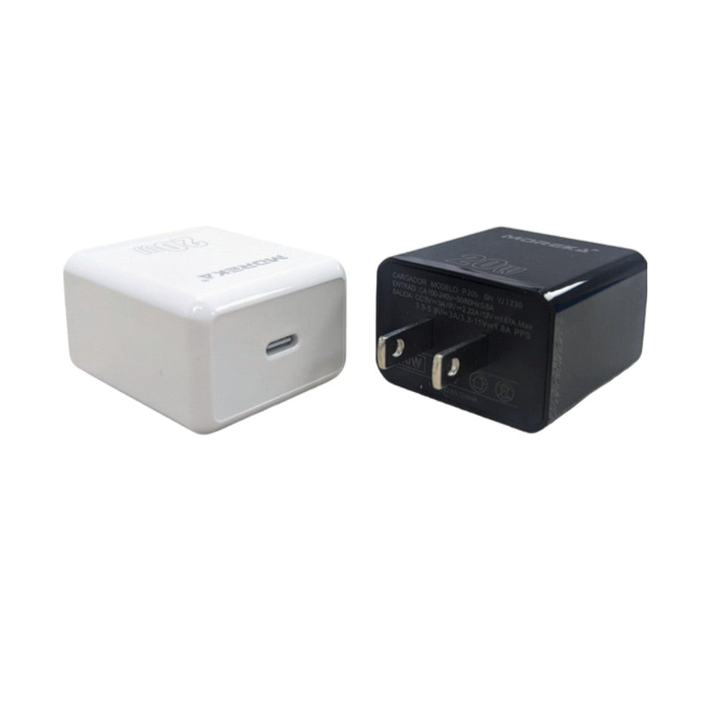 Cargador 20W Moreka P205 puerto tipo C Cubo - Imagen 5
