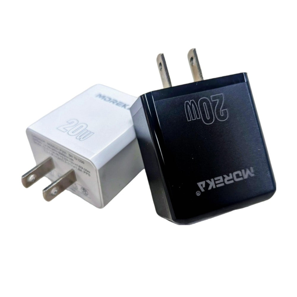 Cargador 20W Moreka P205 puerto tipo C Cubo - Imagen 6