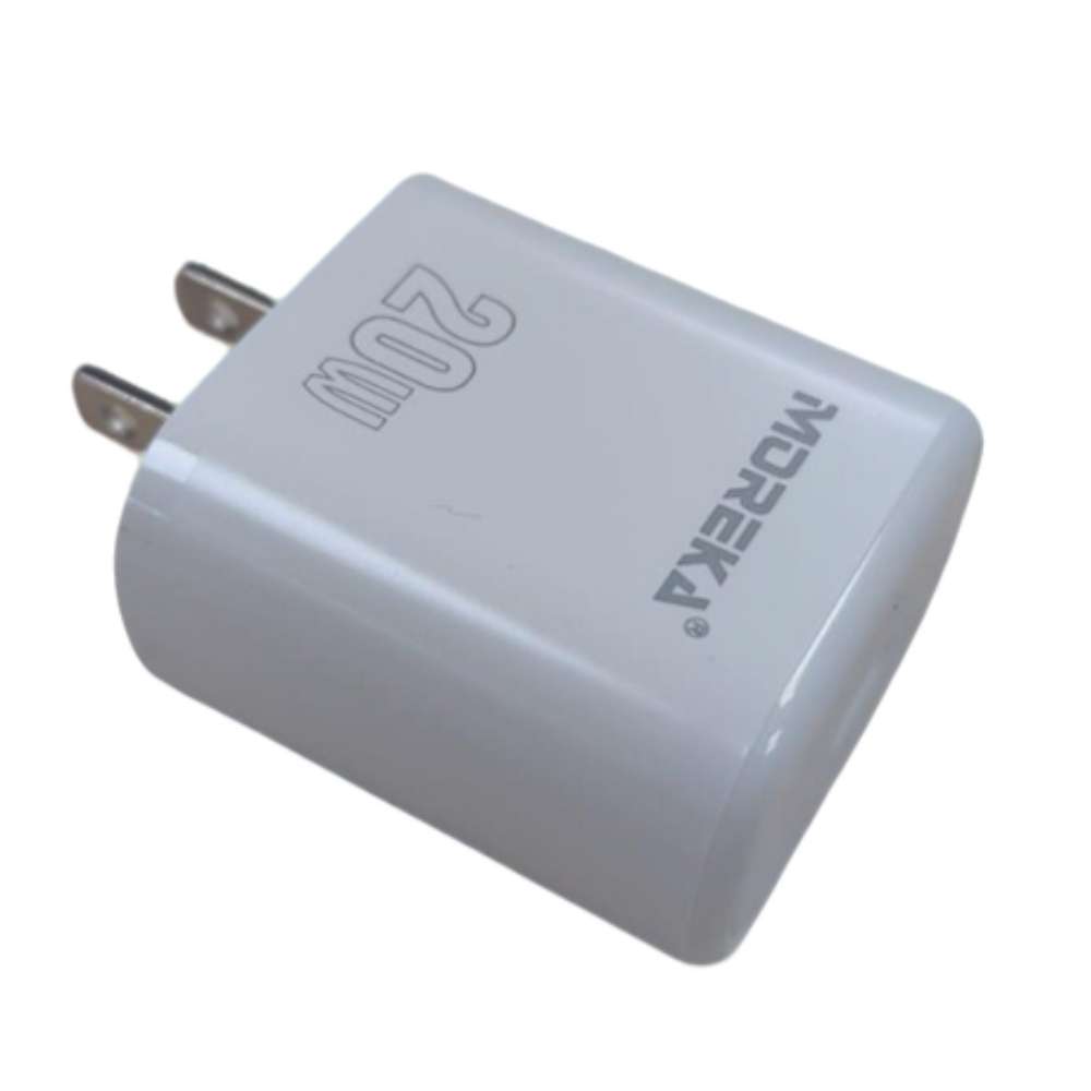 Cargador 20W Moreka P208 puerto tipo C Cubo - Imagen 6