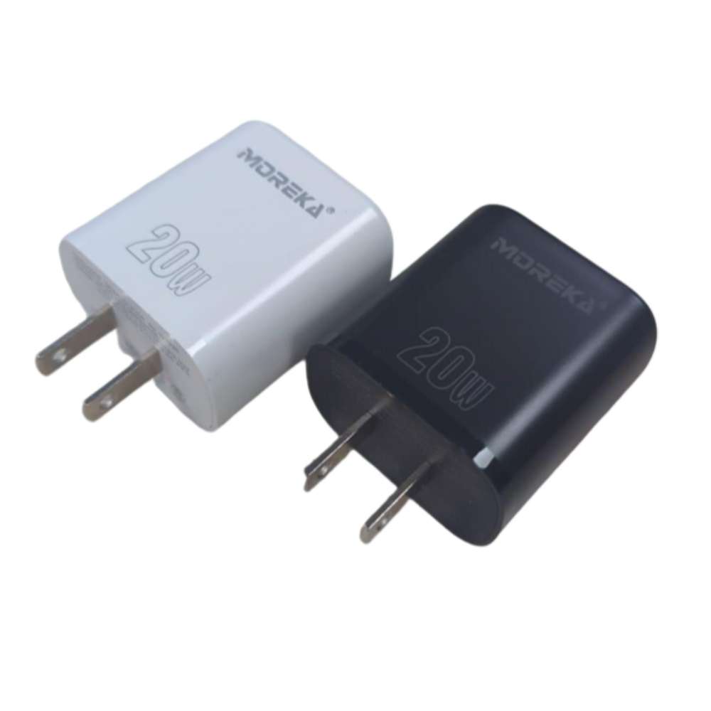 Cargador 20W Moreka P208 puerto tipo C Cubo - Imagen 7