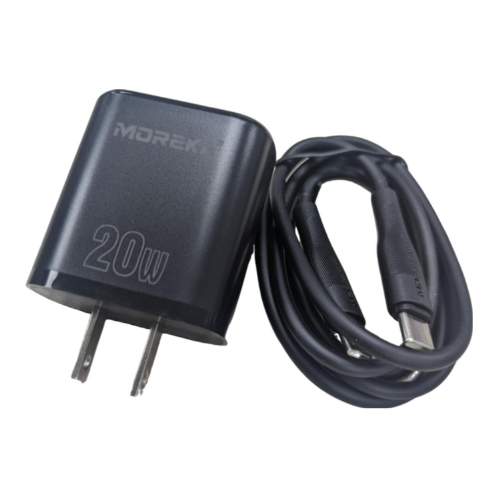 Cargador 20W Moreka P209 puerto C y cable tipo C - C - Imagen 6