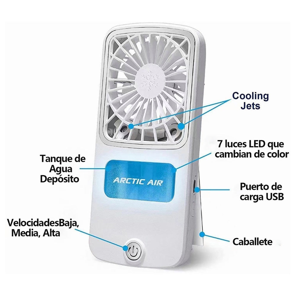 Enfriador de aire personal Moreka LFJ225 inalámbrico, recargable - Imagen 7
